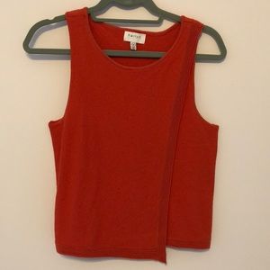 Anthropologie Orange Tank Sweater